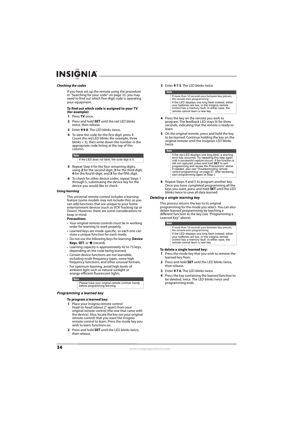 Insignia NS-L55X-10A User Manual | Page 38 / 60