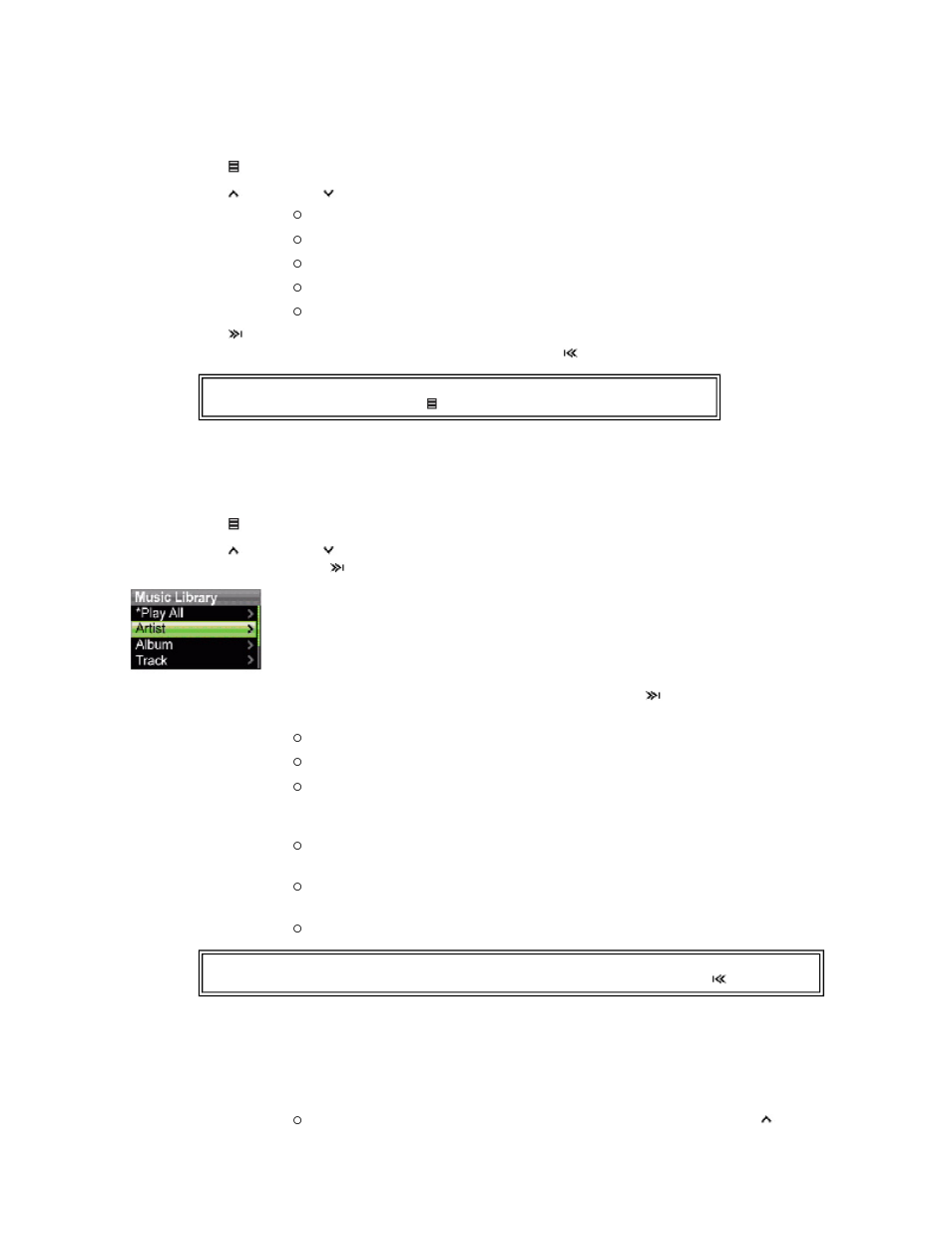 Lecture de fichiers de musique | Insignia Sport NS-DA1G User Manual | Page 33 / 76