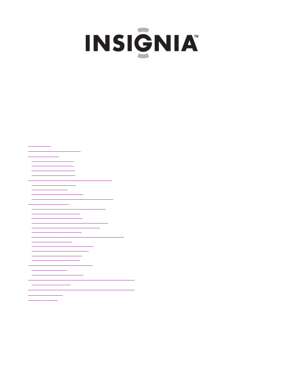 Insignia Sport NS-DA1G User Manual | Page 50 / 76