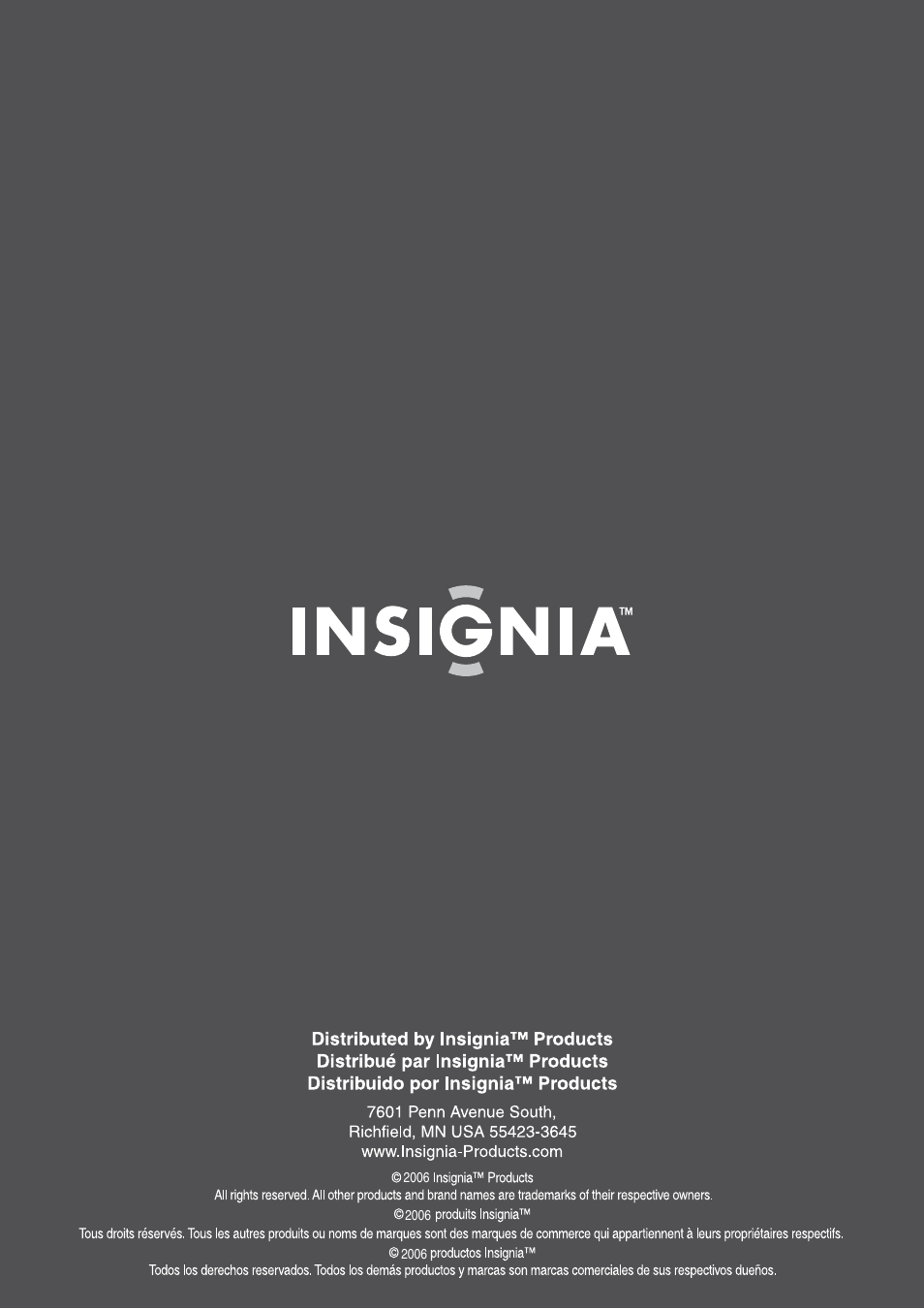 Insignia NS-H2001 User Manual | Page 62 / 62