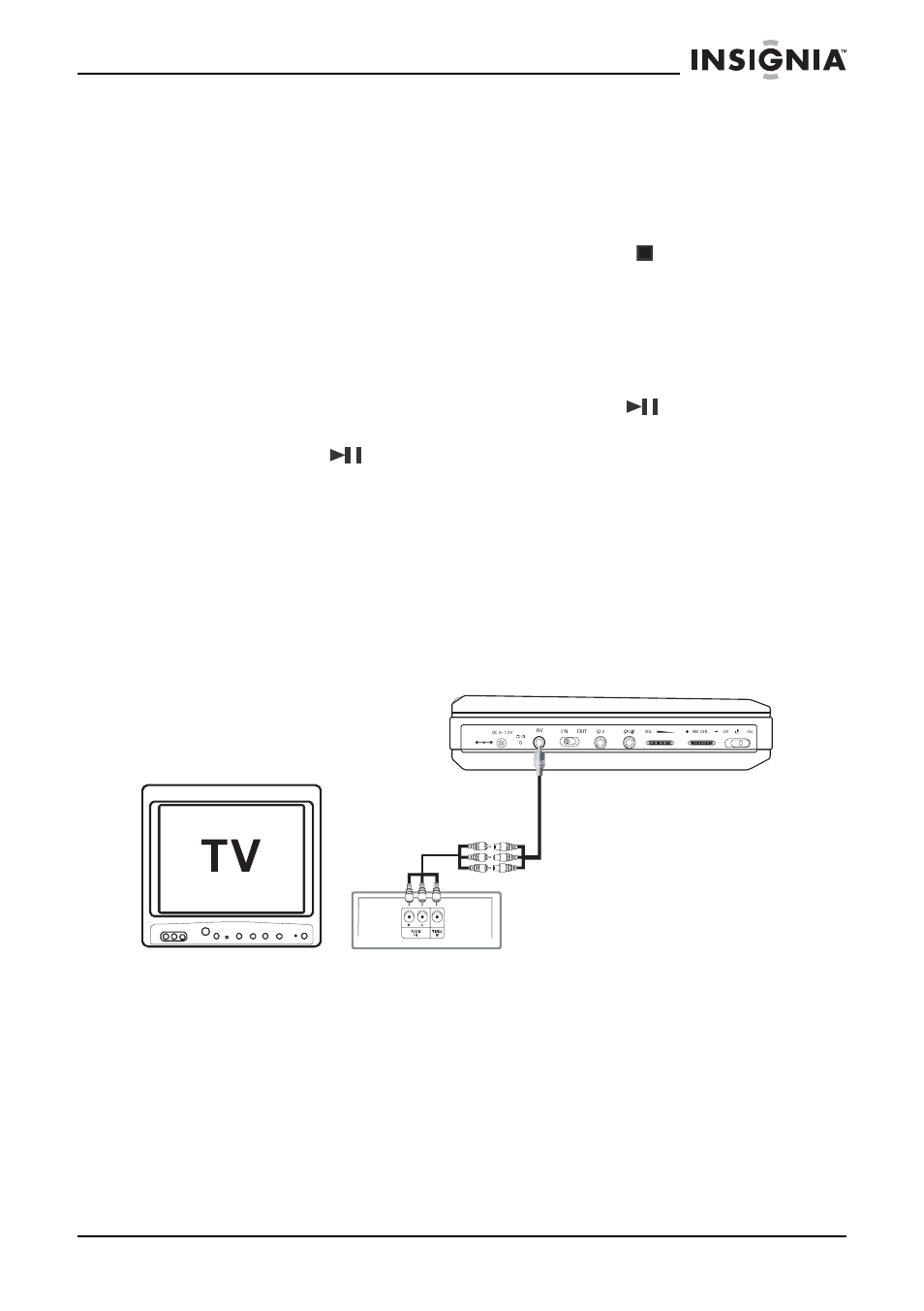 Configuration avancée du lecteur de dvd, Connexions en option | Insignia NS-8PDVD User Manual | Page 46 / 104