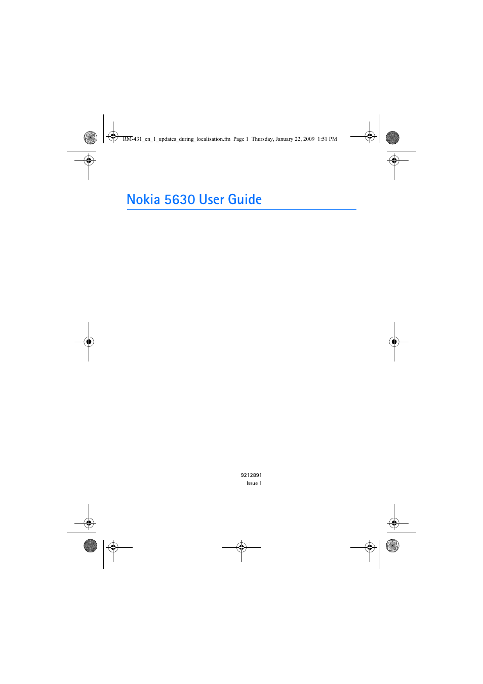 Nokia 5630 XpressMusic User Manual | 77 pages