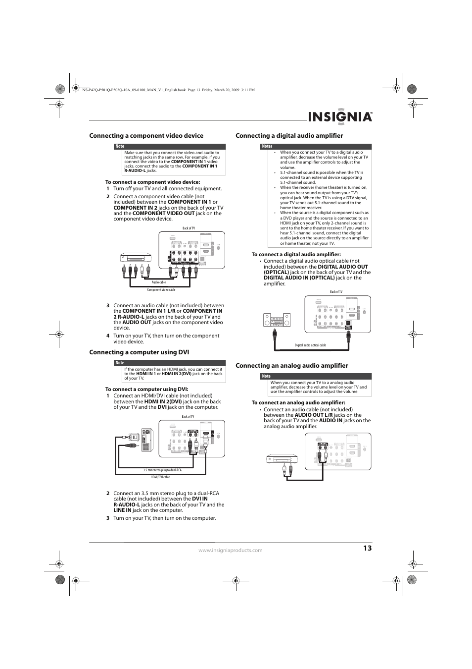 Insignia NS-P42Q10A User Manual | Page 17 / 52