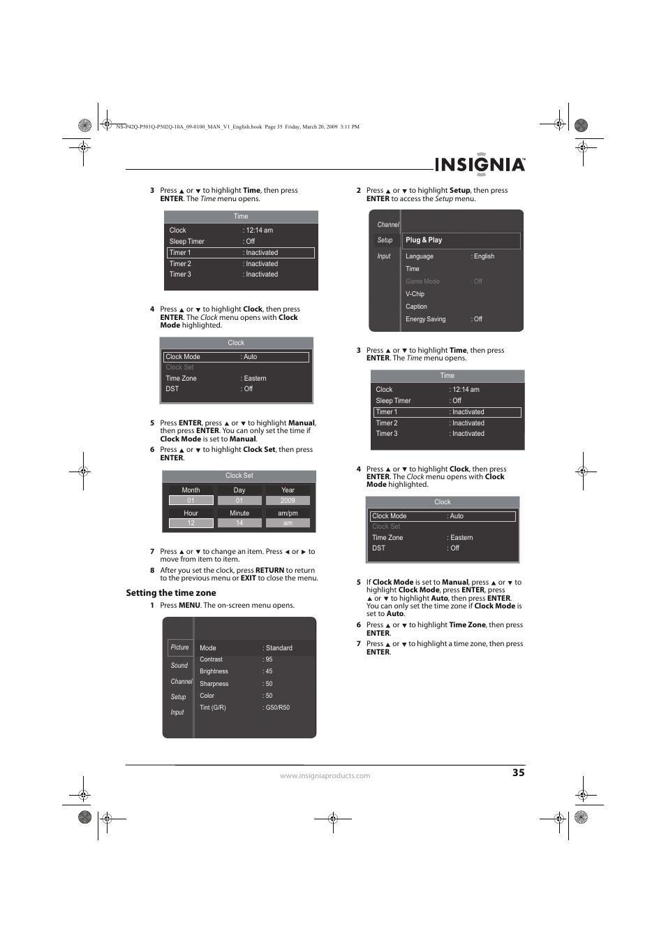 Insignia NS-P42Q10A User Manual | Page 39 / 52