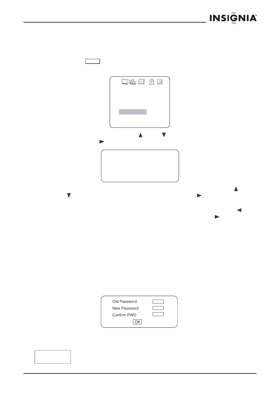 Password setup page | Insignia IS-PD7BL User Manual | Page 28 / 156
