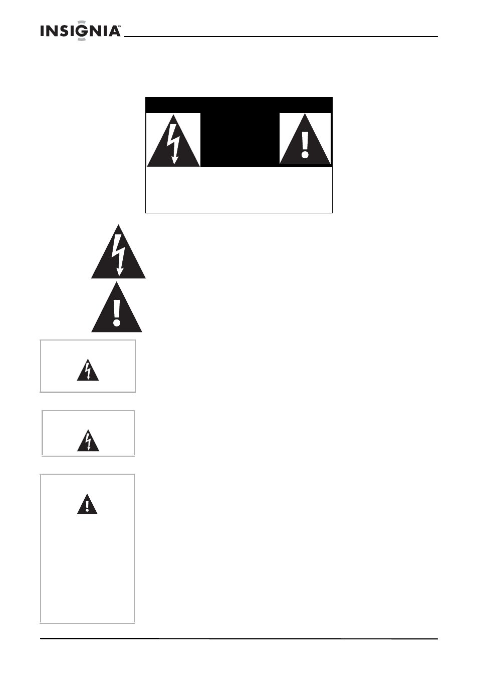 Mesures de sécurité, Attention | Insignia IS-PD7BL User Manual | Page 53 / 156