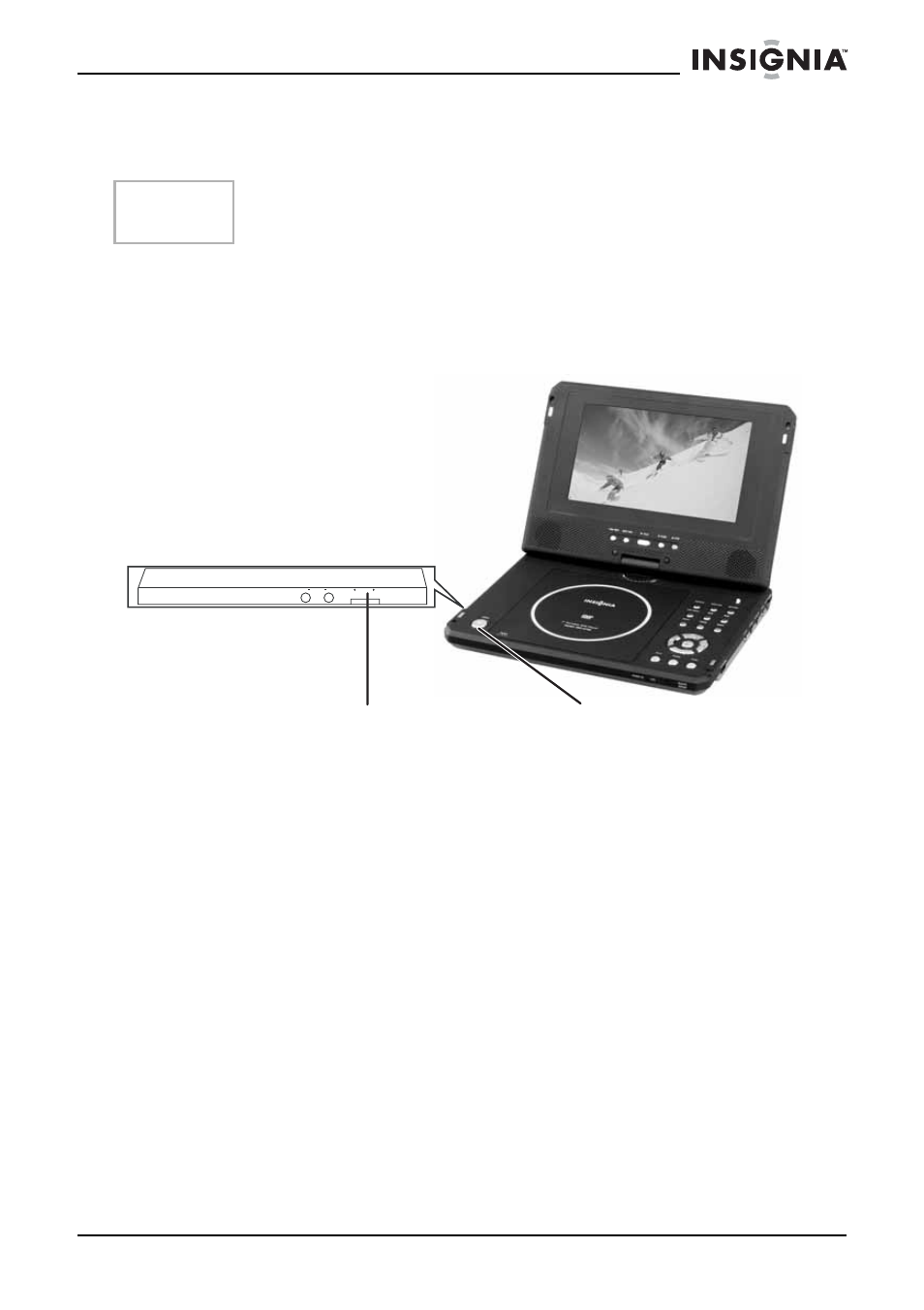 Fonctionnement de base, Power on/off open, Lecture de disques audio et vidéo | Insignia IS-PD7BL User Manual | Page 68 / 156