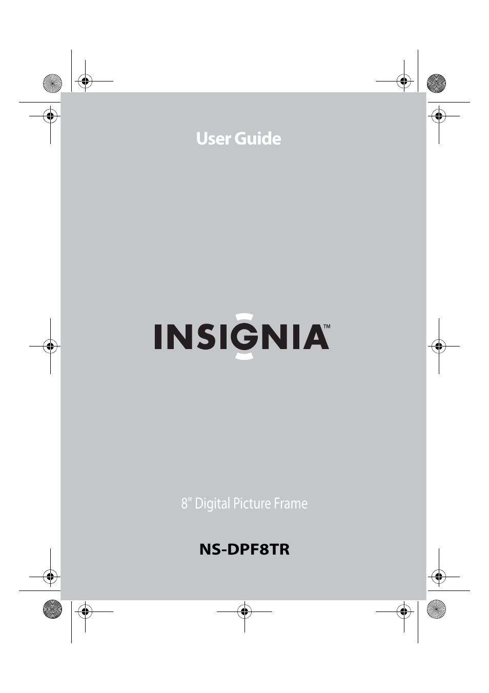 Insignia NS-DPF8TR User Manual | 52 pages