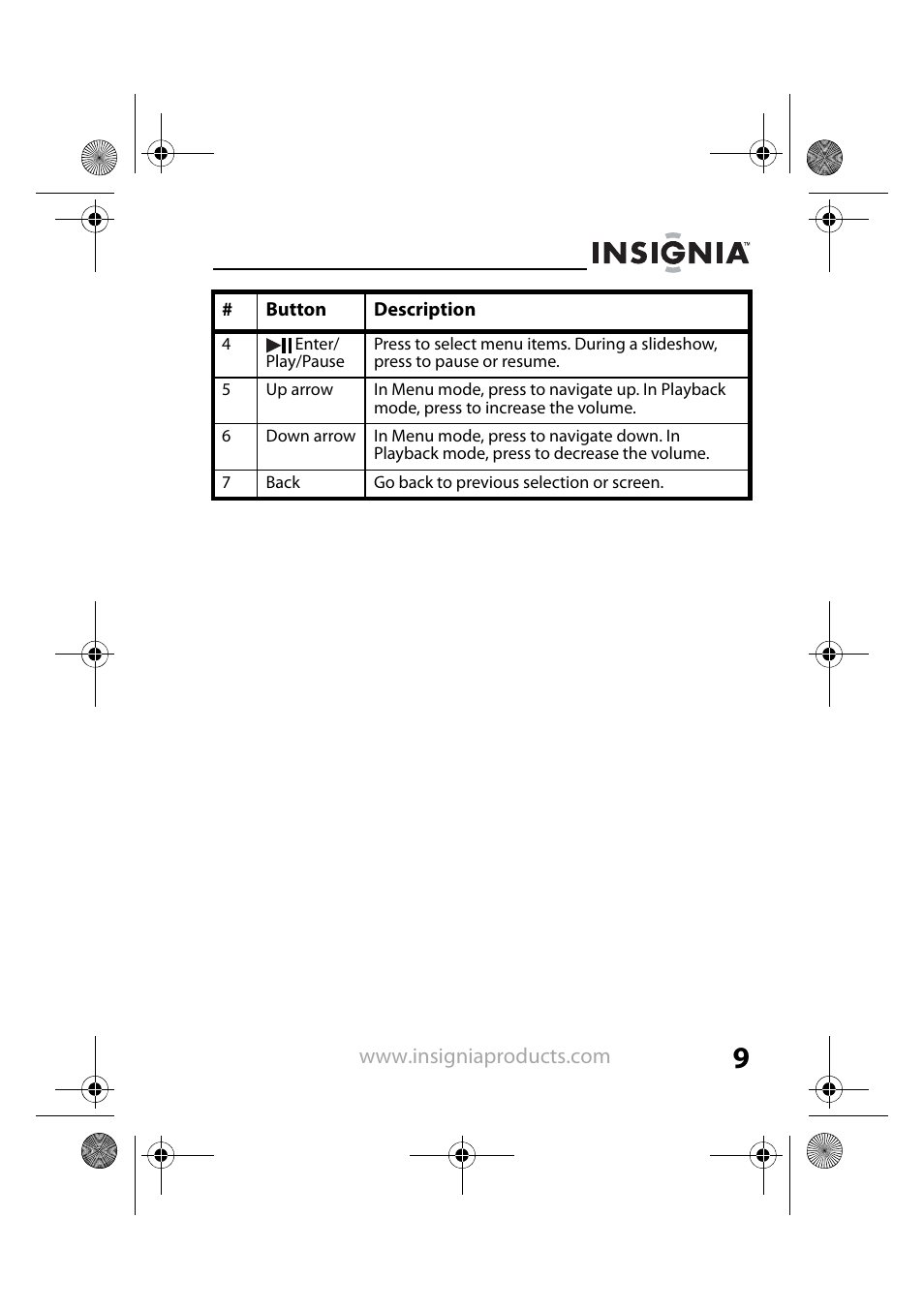 Insignia NS-DPF8TR User Manual | Page 9 / 52