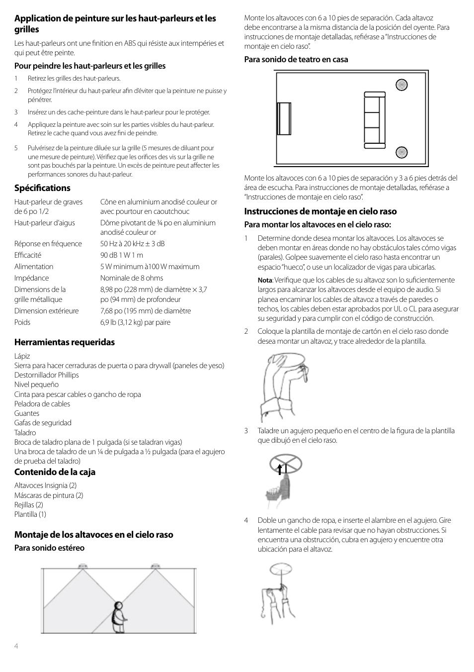Insignia NS-C6500 User Manual | Page 4 / 8