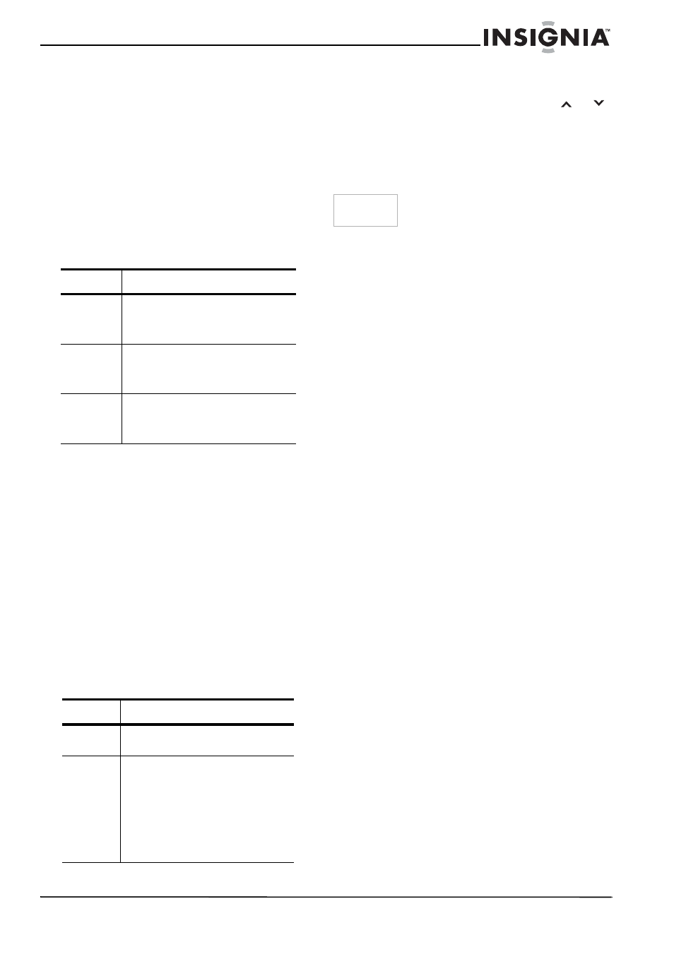 Pour utiliser le téléviseur, Sélection des canaux analogiques, Sélection de canaux numériques | Recherche de canaux, Pour trouver le canal suivant, Visualisation de l’information, Pour afficher des informations sur les programmes, Visualisation du canal précédent, Mise en sourdine du volume | Insignia NS-FTV27 User Manual | Page 32 / 72