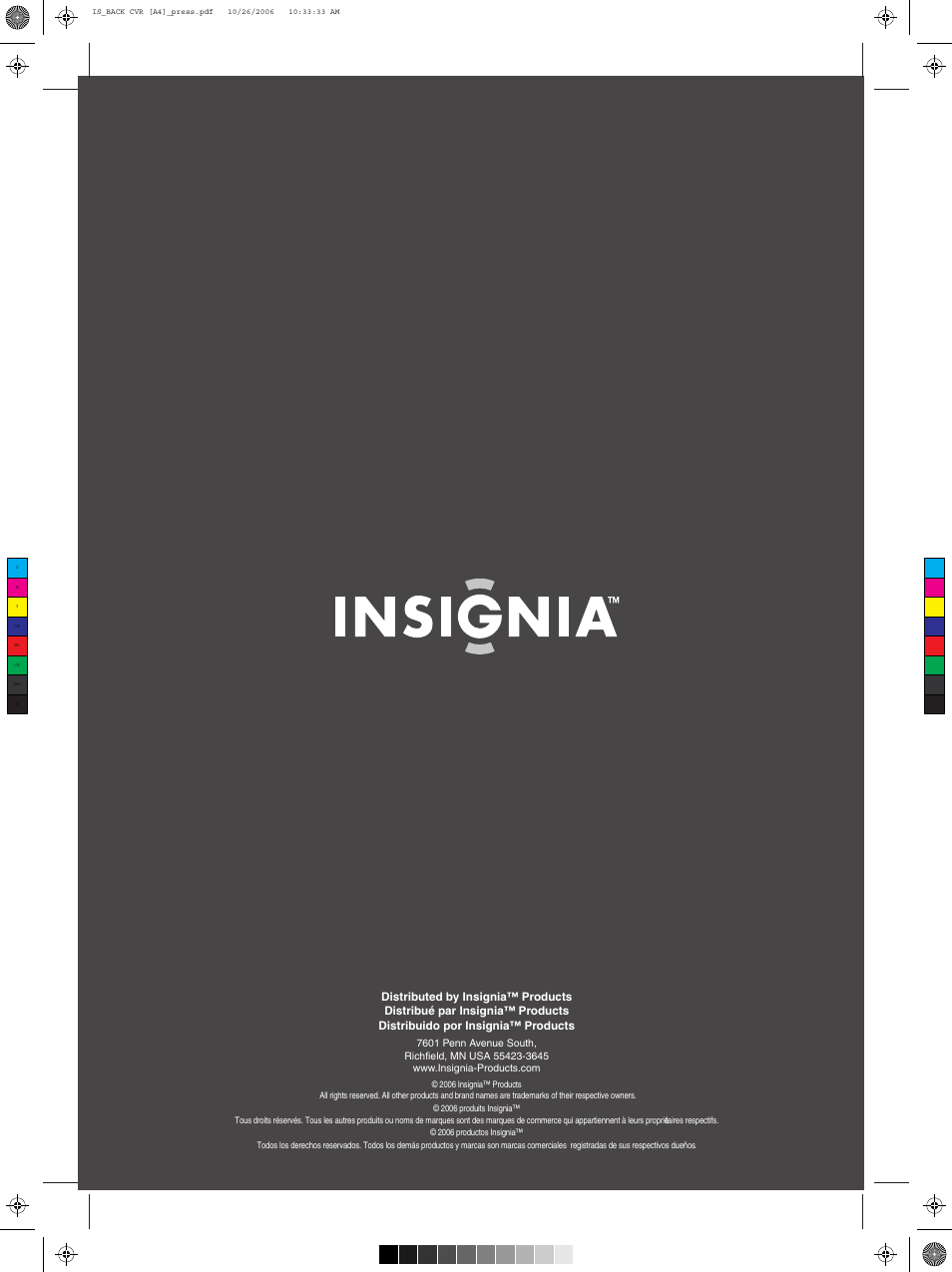 Insignia NS-FTV27 User Manual | Page 72 / 72