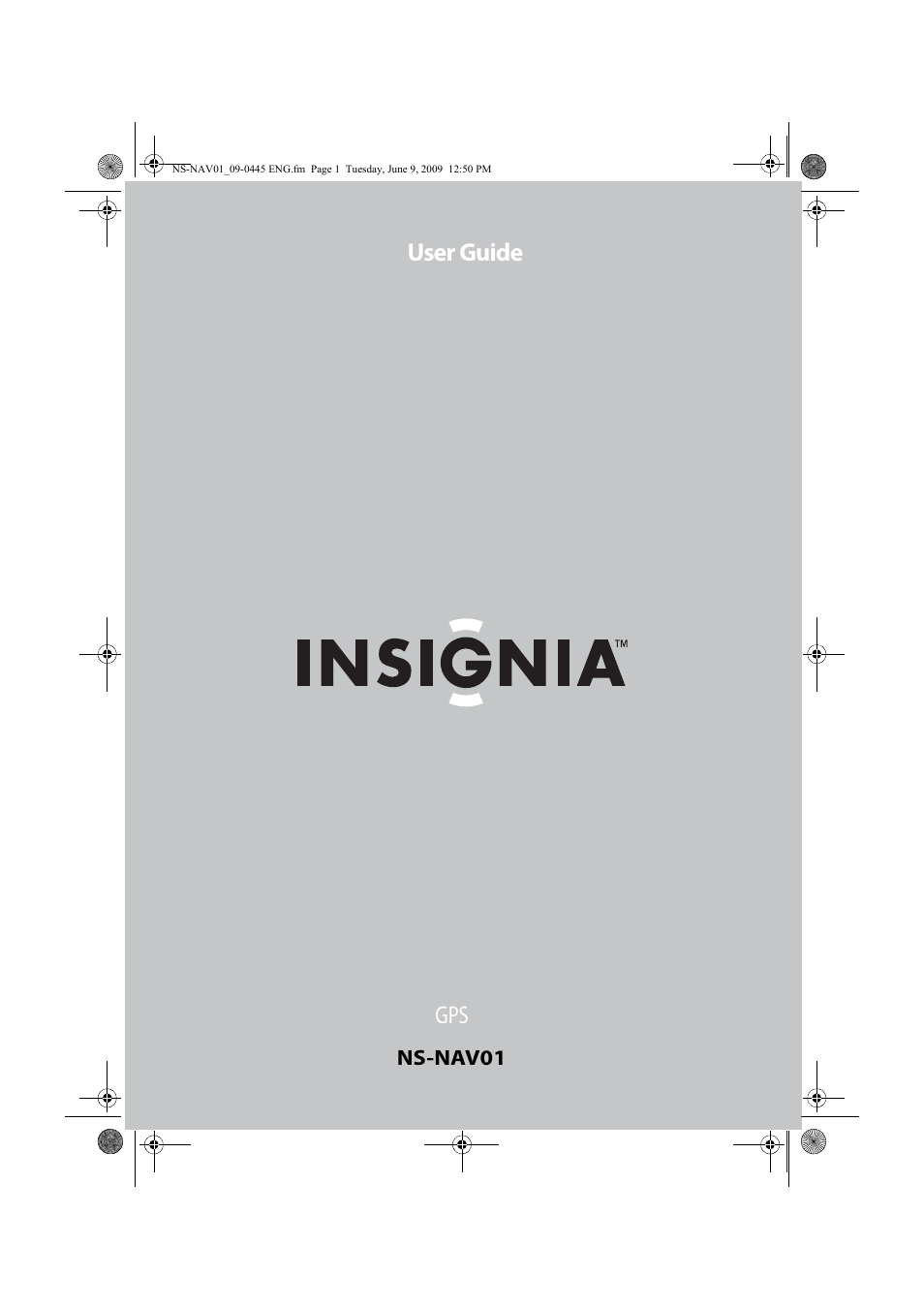 Insignia NS-NAV01 User Manual | 45 pages