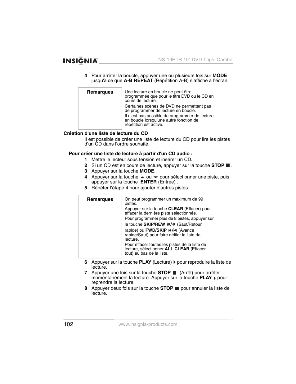Insignia NS-19RTR User Manual | Page 103 / 190