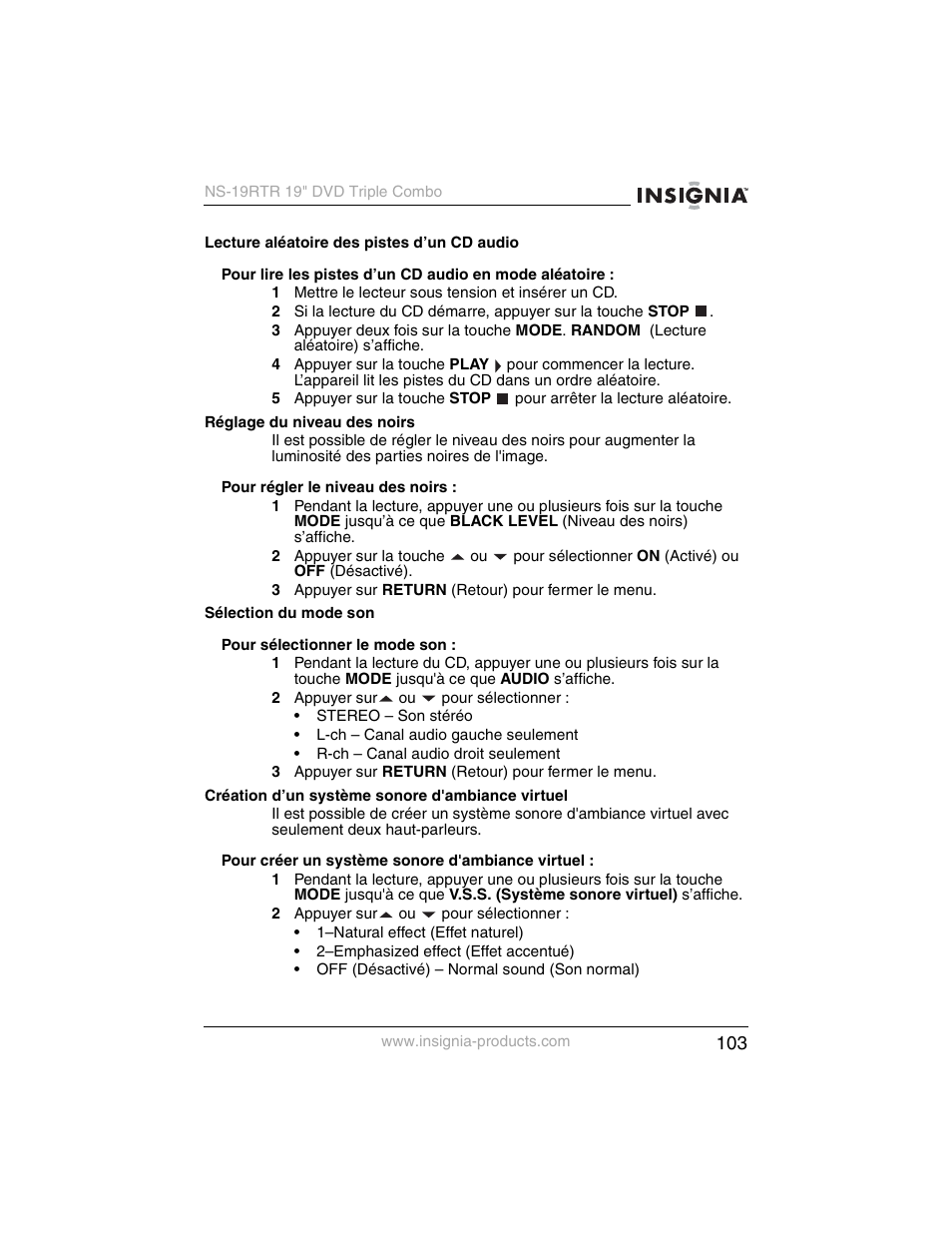 Insignia NS-19RTR User Manual | Page 104 / 190