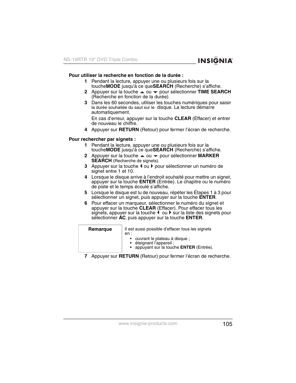 Insignia NS-19RTR User Manual | Page 106 / 190