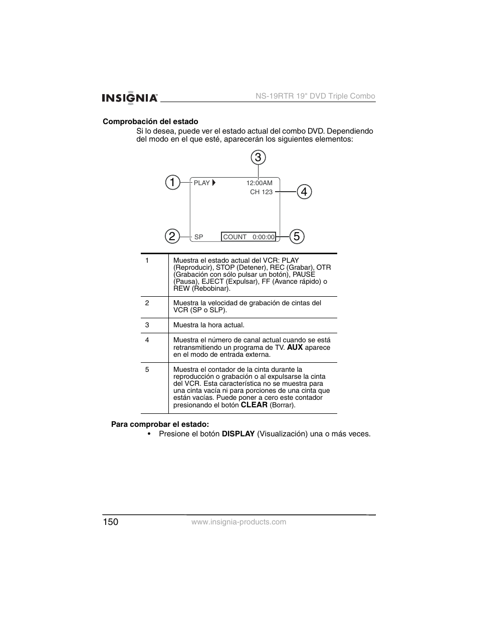 Insignia NS-19RTR User Manual | Page 151 / 190