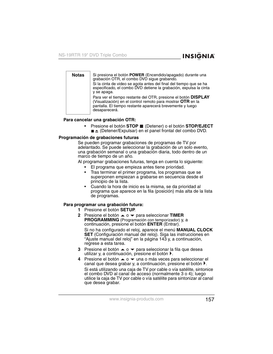 Insignia NS-19RTR User Manual | Page 158 / 190