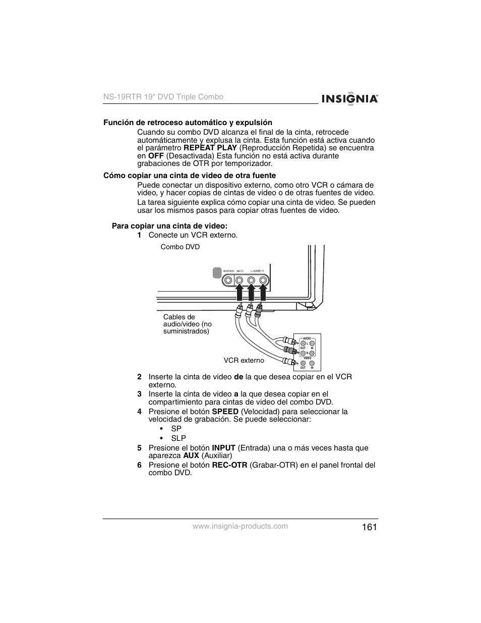 Insignia NS-19RTR User Manual | Page 162 / 190