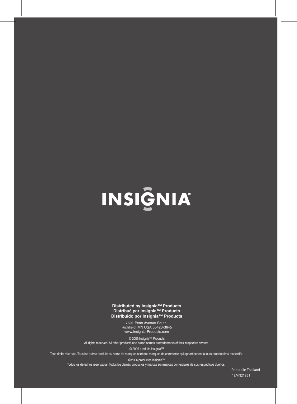 Insignia NS-19RTR User Manual | Page 190 / 190