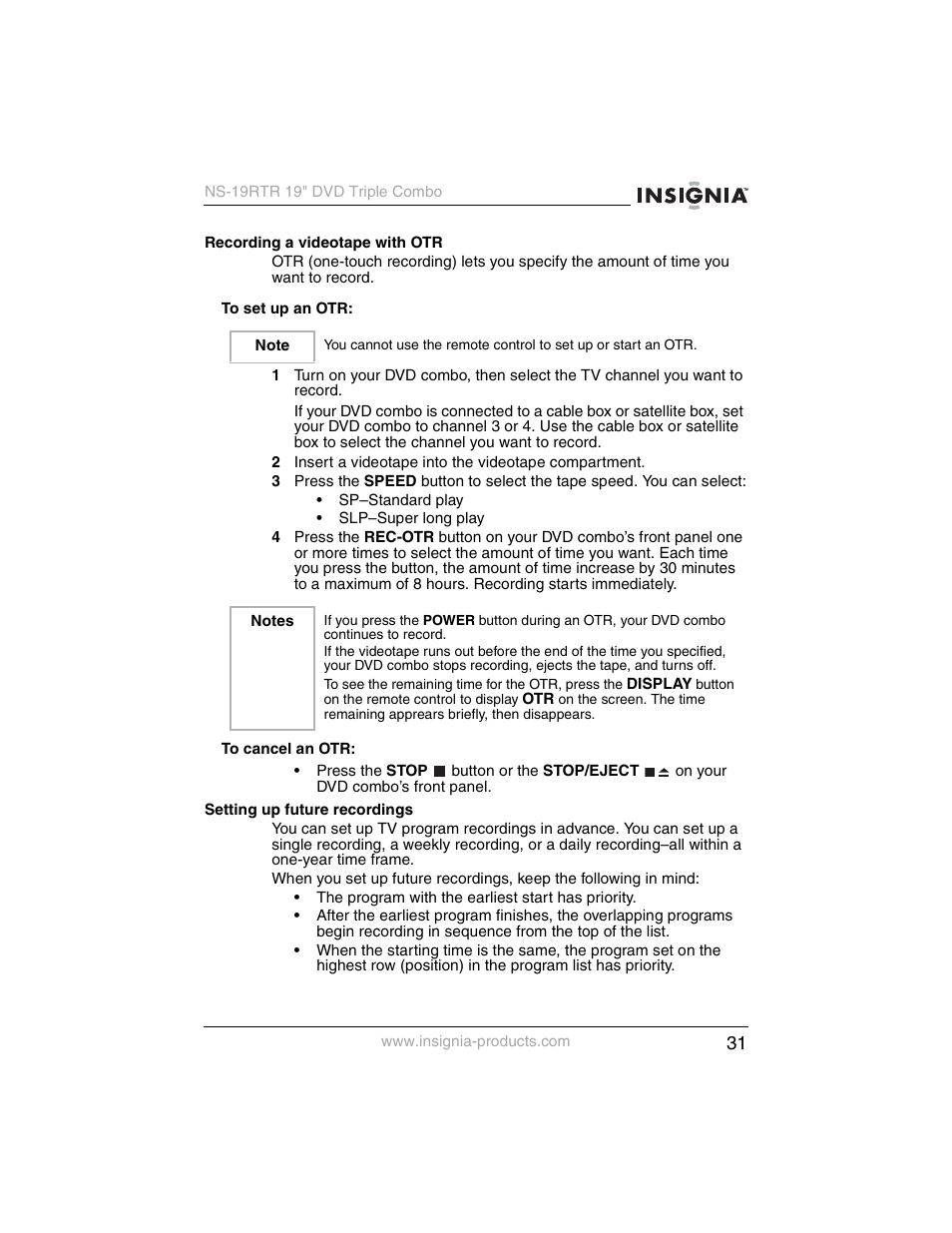 Insignia NS-19RTR User Manual | Page 32 / 190