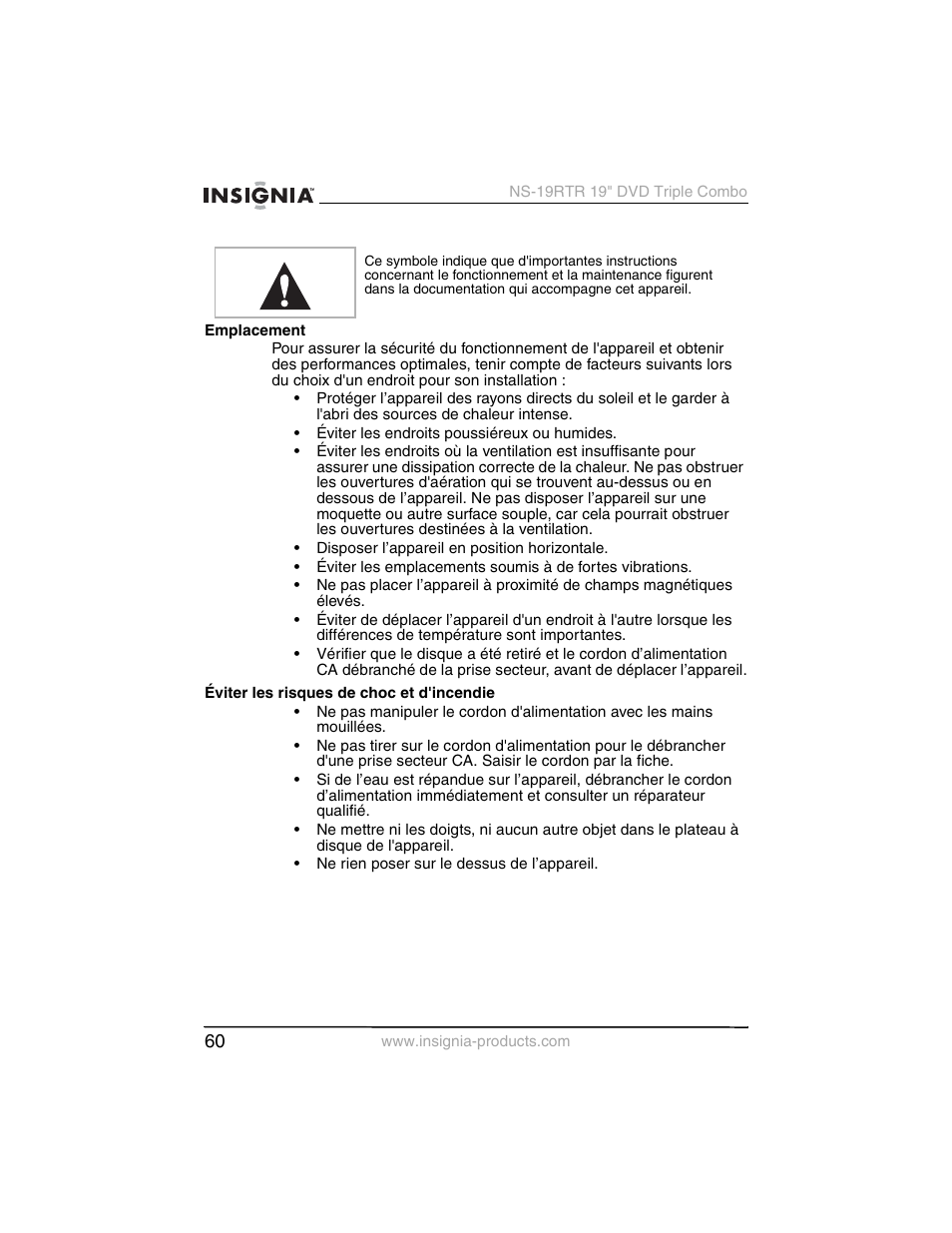 Insignia NS-19RTR User Manual | Page 61 / 190