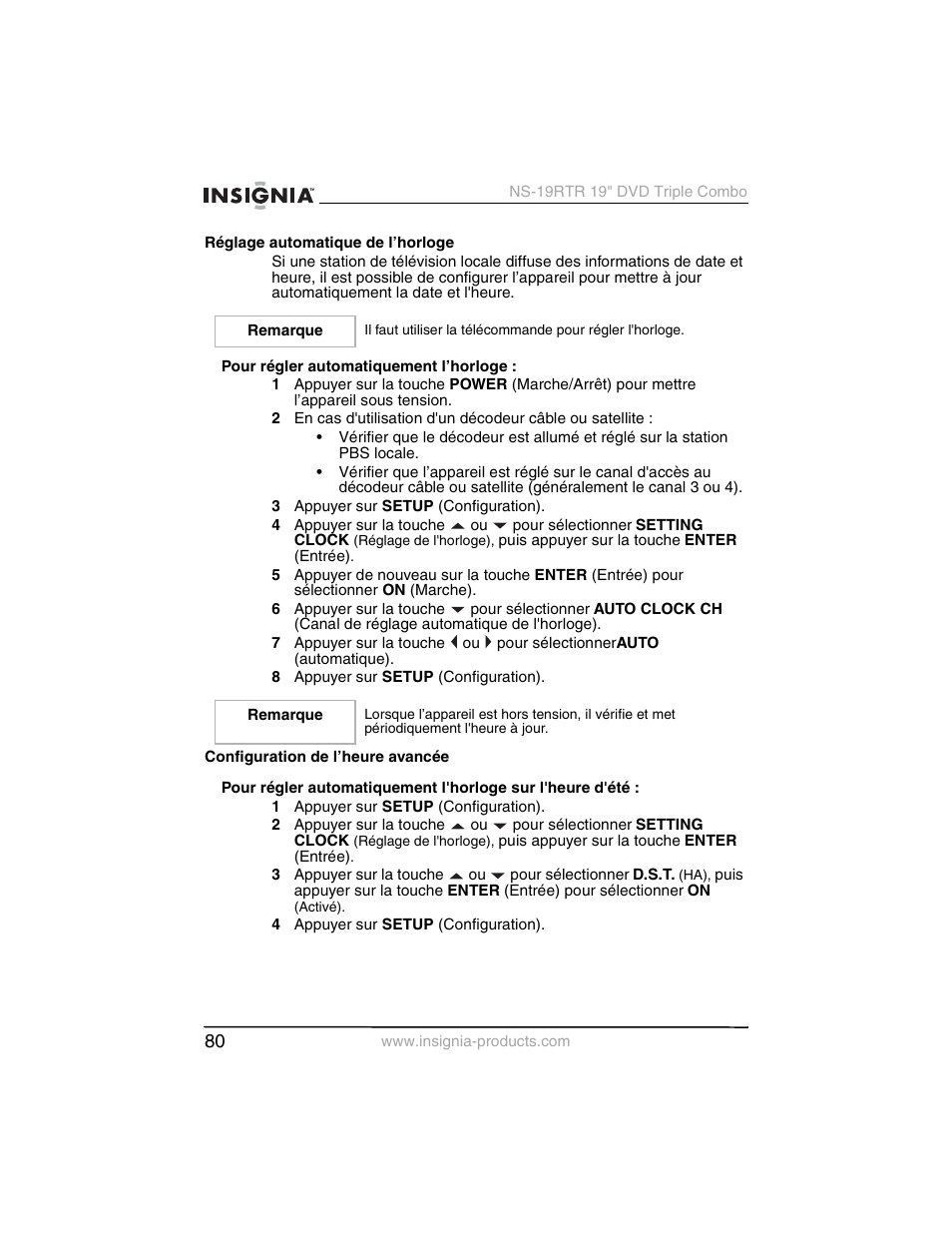 Insignia NS-19RTR User Manual | Page 81 / 190