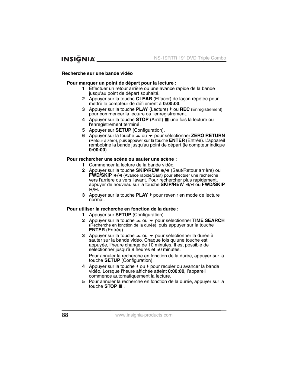 Insignia NS-19RTR User Manual | Page 89 / 190