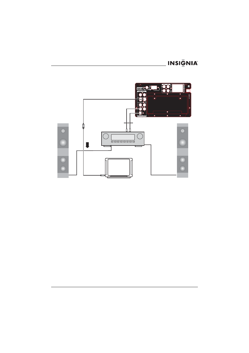 Connecting your amplifier, Setting up digital audio output | Insignia NS-A1113 User Manual | Page 11 / 80