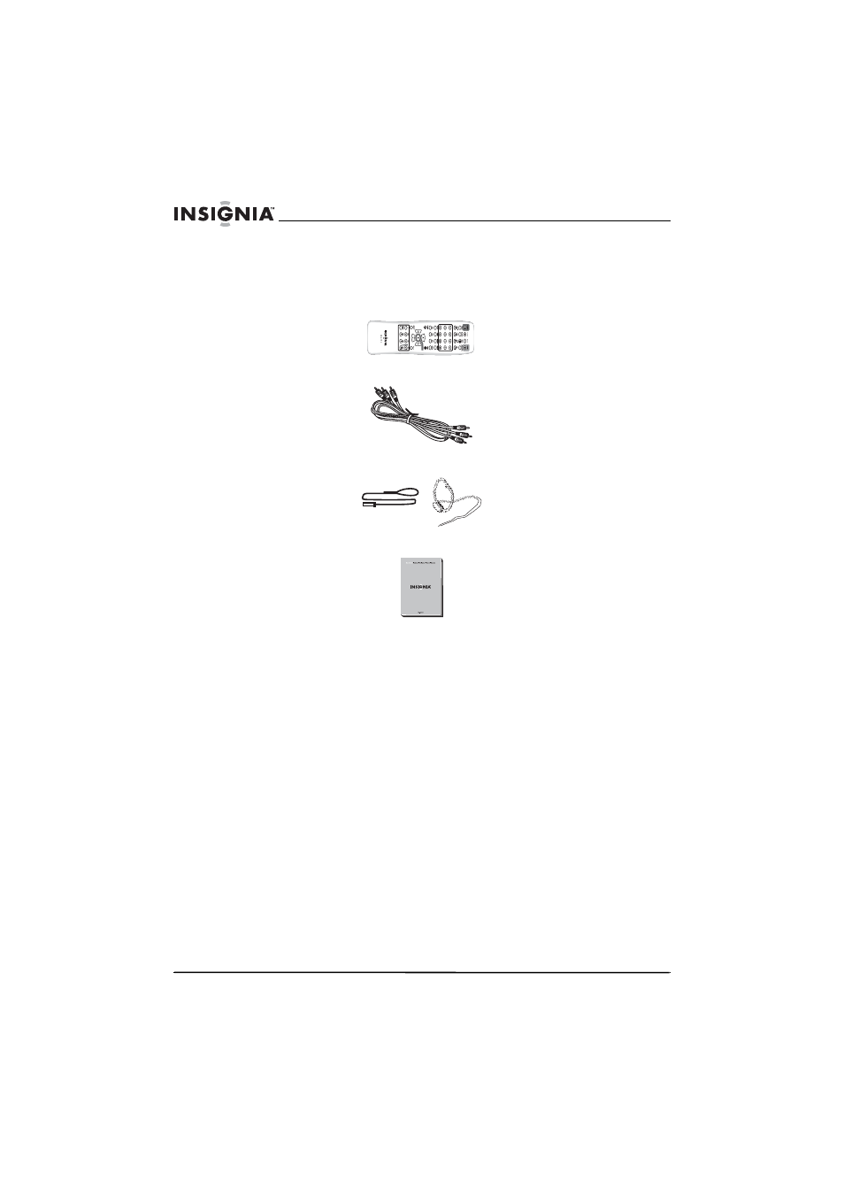 Características, Accesorios | Insignia NS-A1113 User Manual | Page 54 / 80