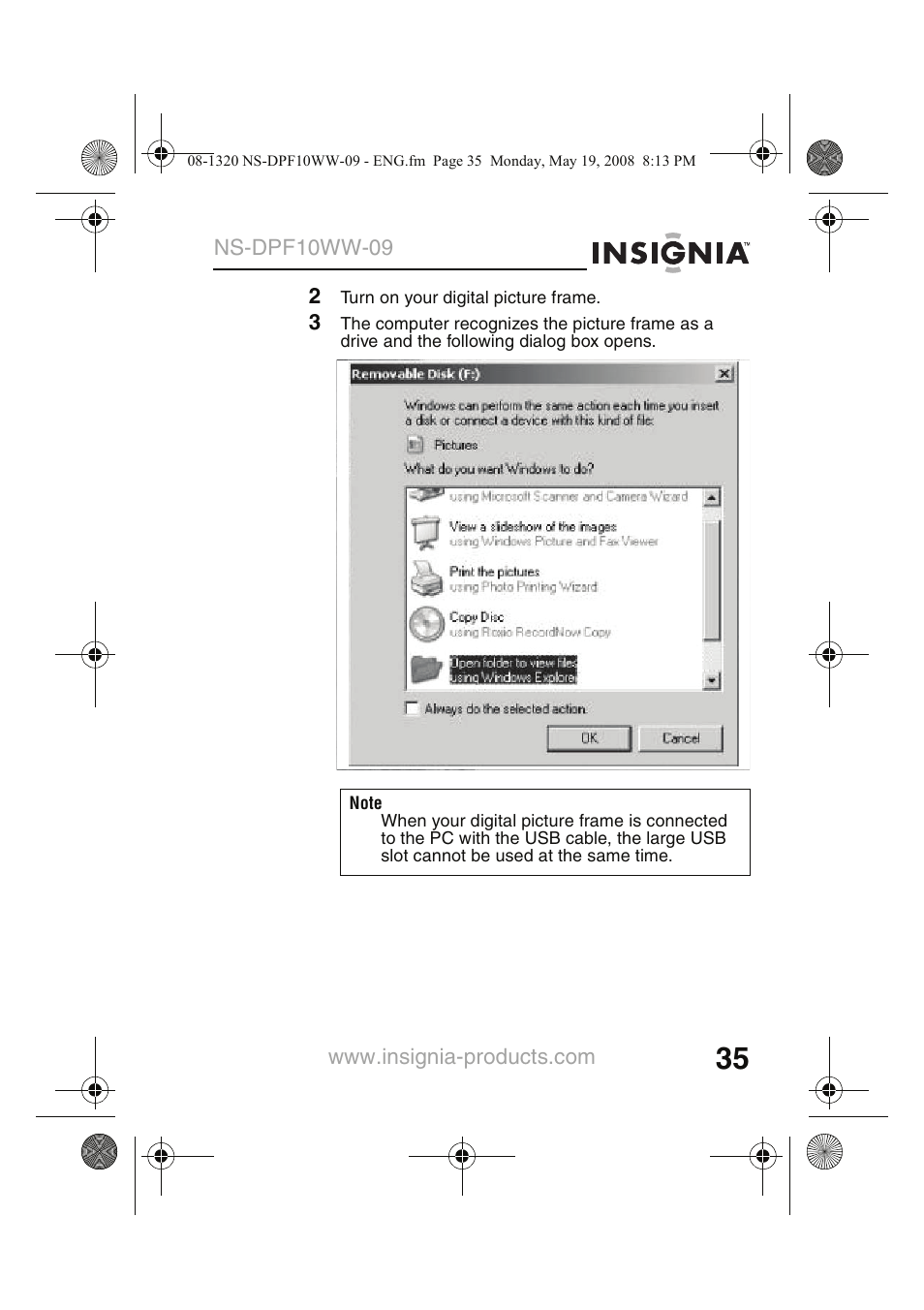 Insignia NS-DPF10WW-09CA User Manual | Page 37 / 48