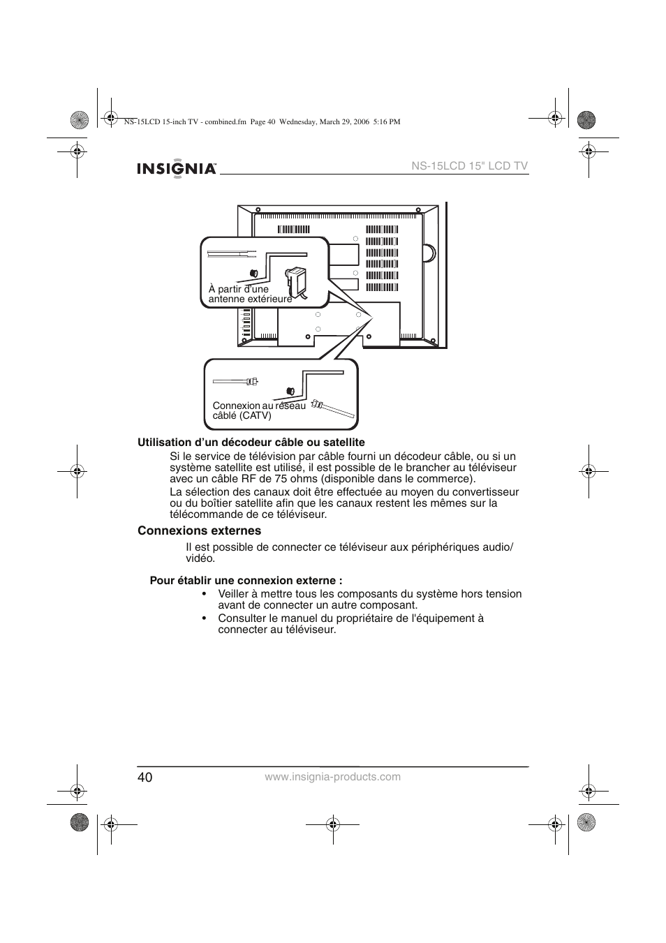 Insignia NS-15LCD User Manual | Page 41 / 90