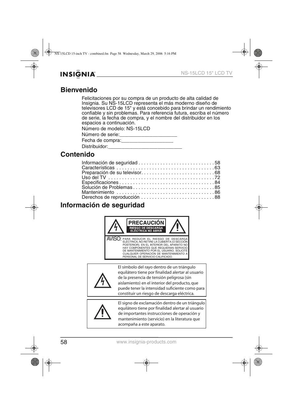 Insignia NS-15LCD User Manual | Page 59 / 90