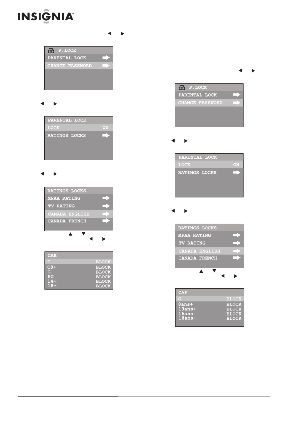 Insignia NS-F24TV User Manual | Page 38 / 66