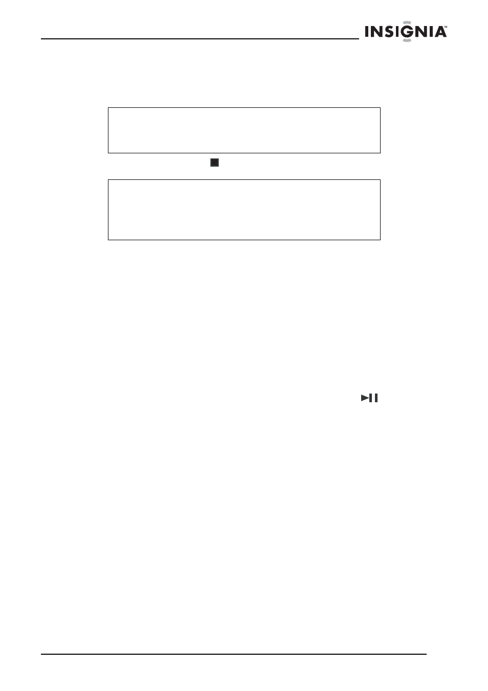 Sélection d'une piste particulière, Pour sélectionner une autre piste sur un cd, Localisation d’un point particulier | Pour localiser un point particulier sur une piste, Répétition des parties d’un cd, Pour utiliser le mode repeat (répétition) | Insignia NS-A2110 User Manual | Page 25 / 50