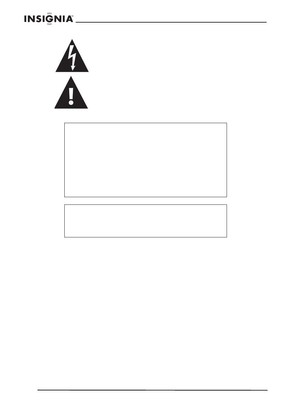 Caution, Important safeguards | Insignia NS-A2110 User Manual | Page 4 / 50