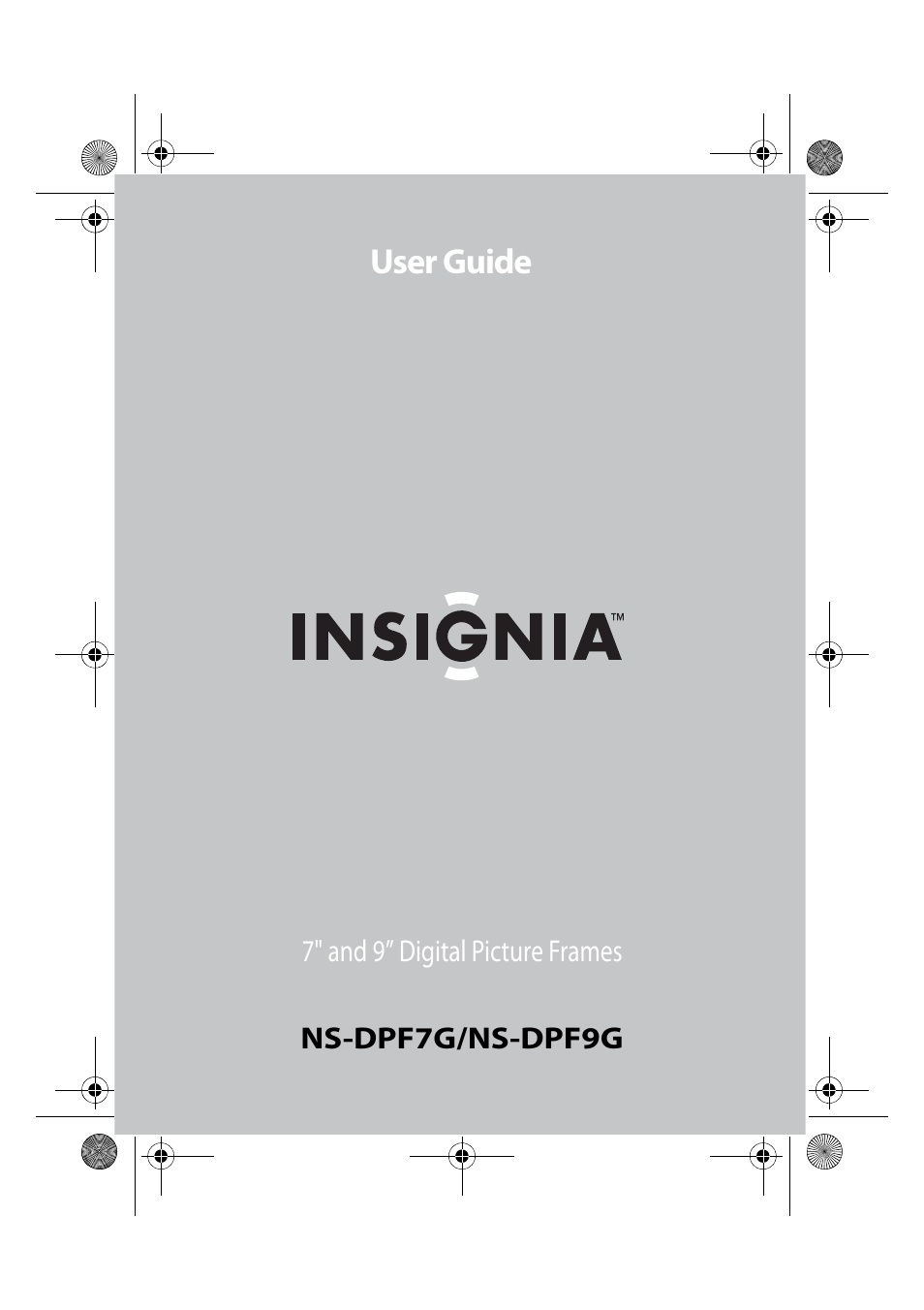 Insignia NS-DPF7G User Manual | 33 pages