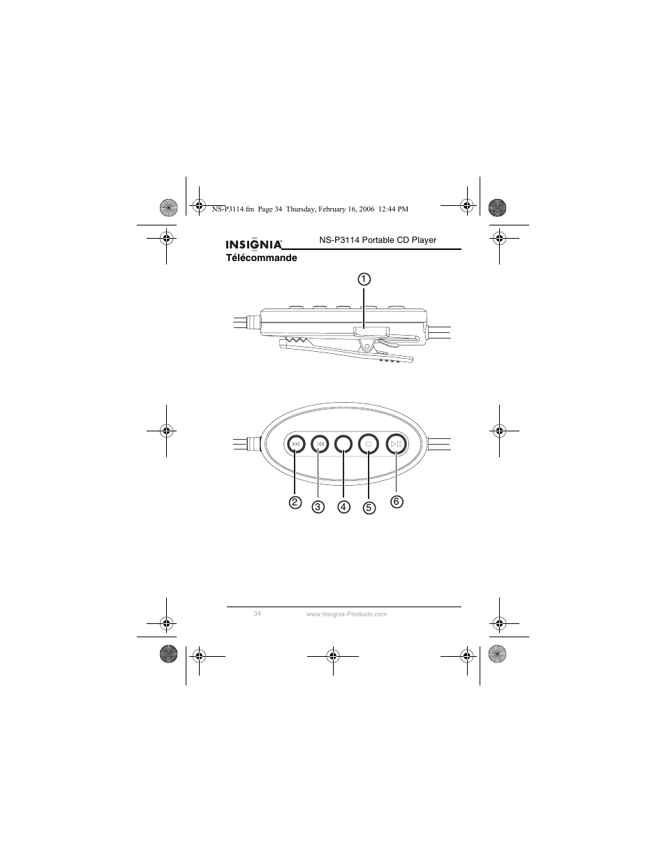 Insignia NS-P3114 User Manual | Page 36 / 96