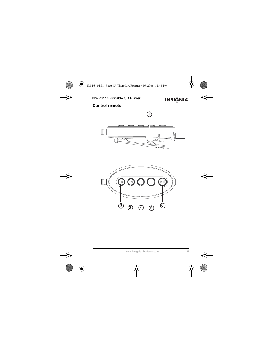 Insignia NS-P3114 User Manual | Page 67 / 96