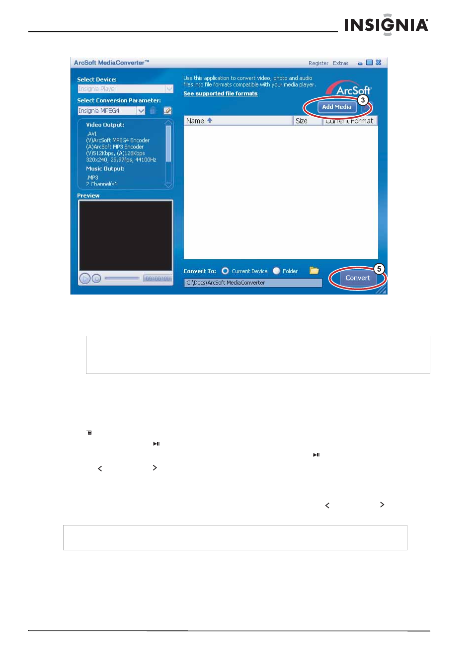 Watching videos, Navigating through videos | Insignia NS-2V17 User Manual | Page 21 / 68
