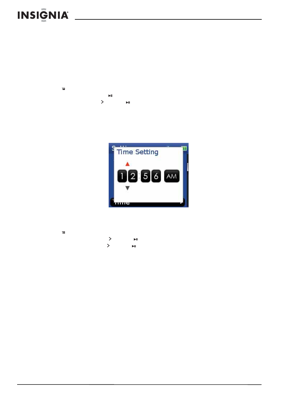 Changing power off and sleep settings, Erasing all files and restoring factory defaults, Manually changing the usb mode | Insignia NS-2V17 User Manual | Page 28 / 68