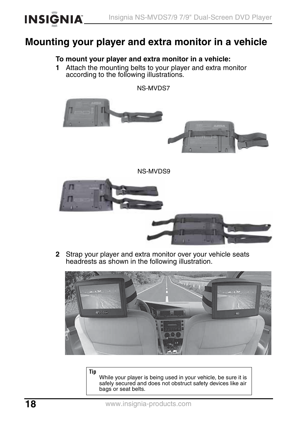 Insignia NS-MVDS7 User Manual | Page 18 / 48