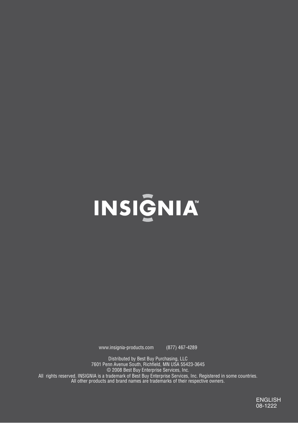 Insignia NS-MVDS7 User Manual | Page 48 / 48