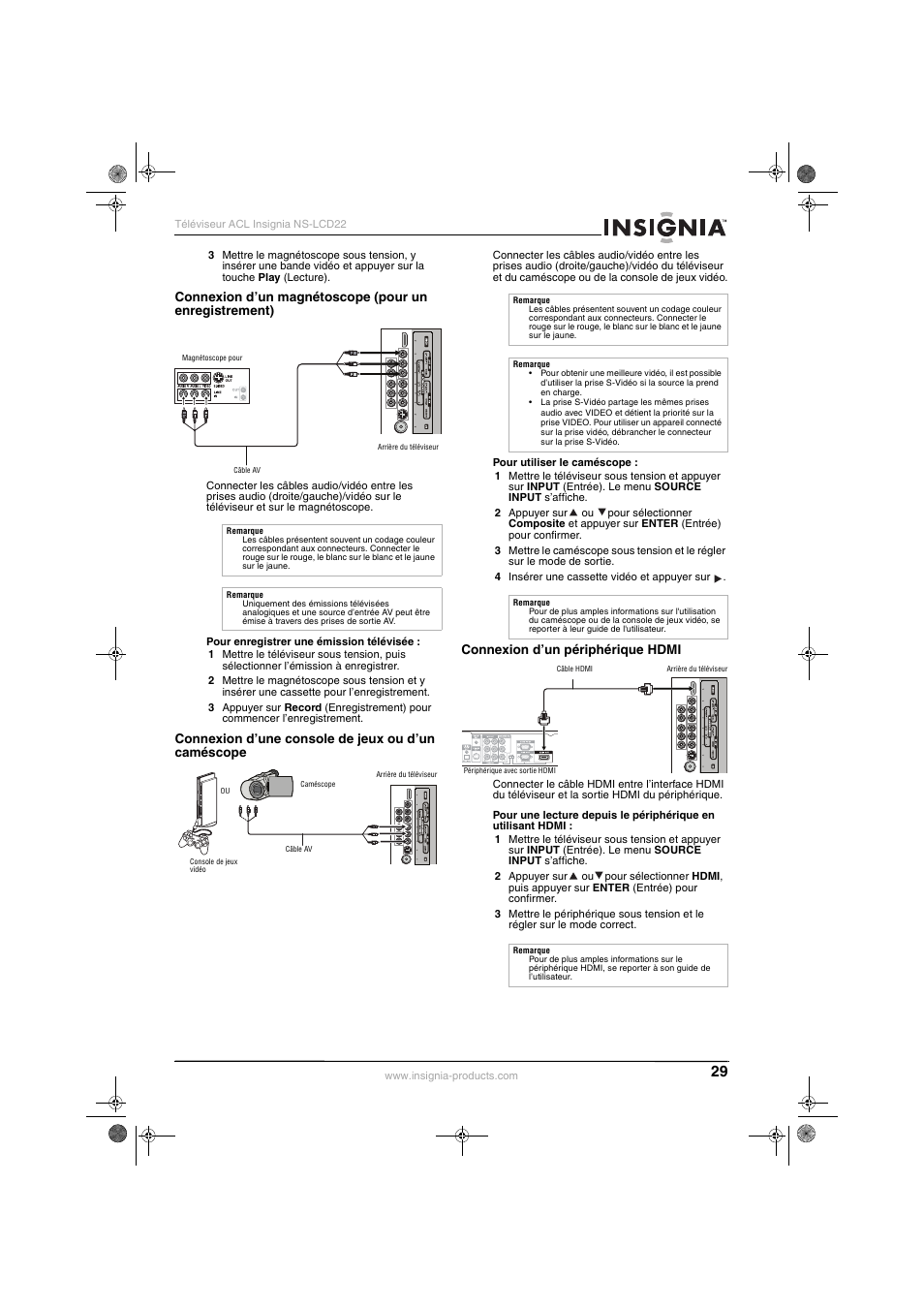 Insignia NS-LCD22 User Manual | Page 31 / 76