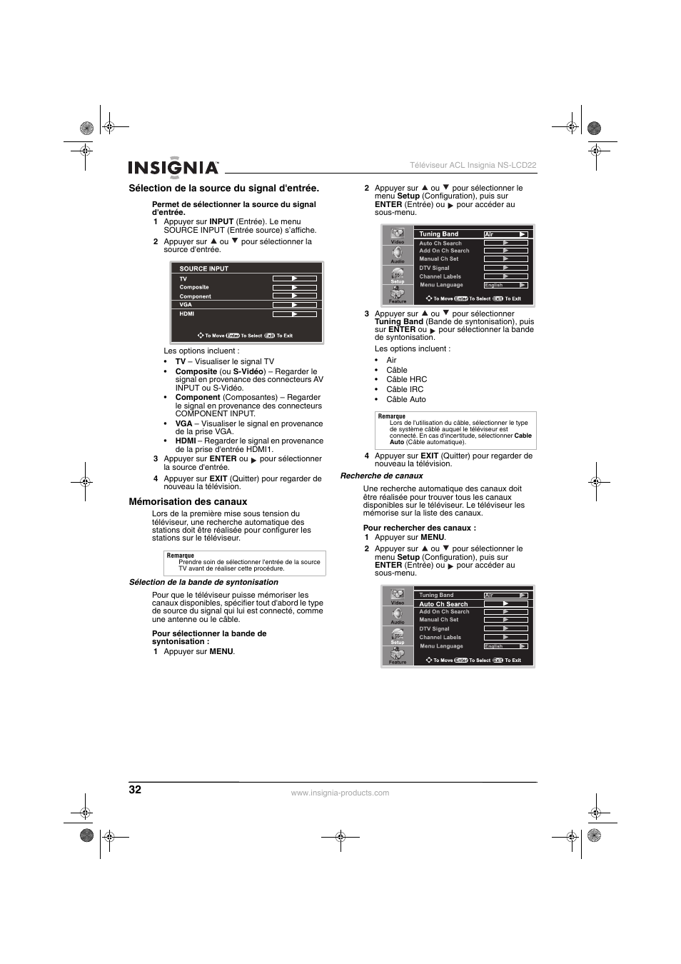 Insignia NS-LCD22 User Manual | Page 34 / 76