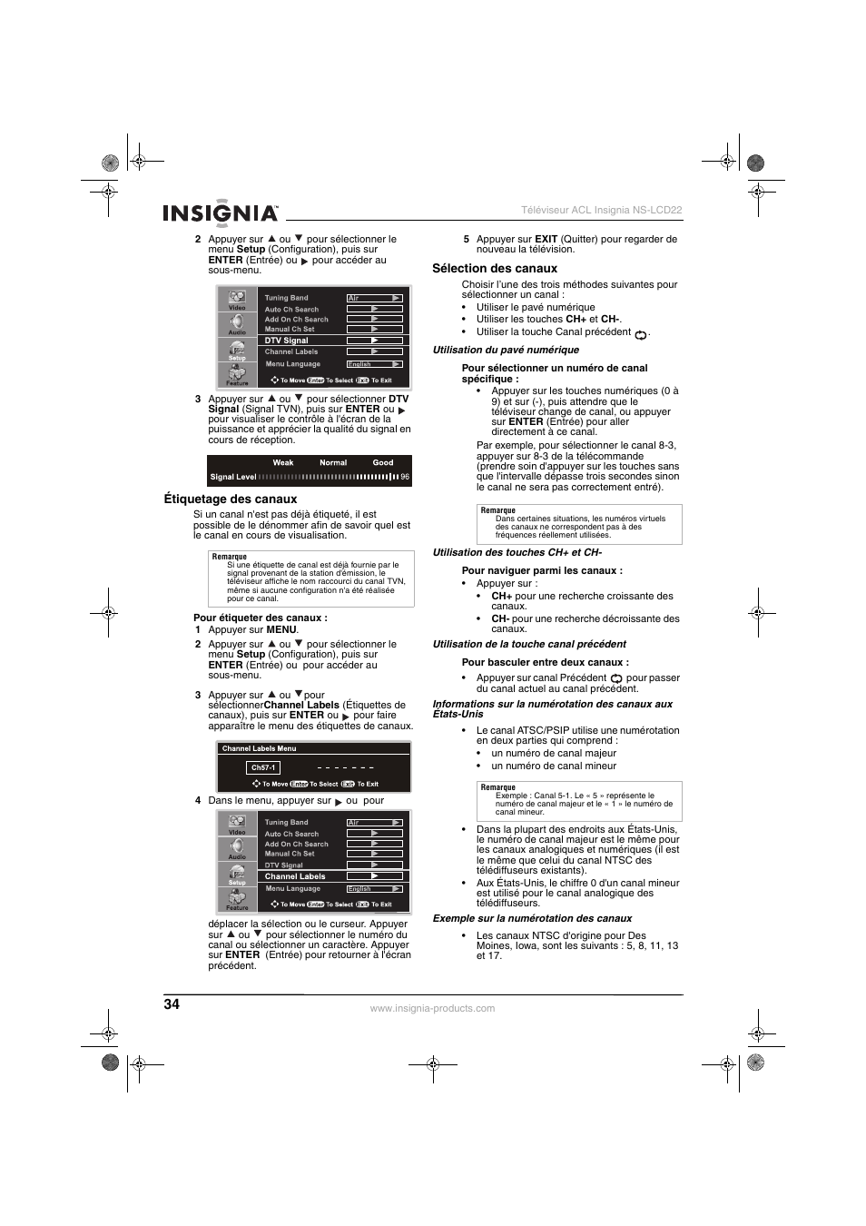 Insignia NS-LCD22 User Manual | Page 36 / 76