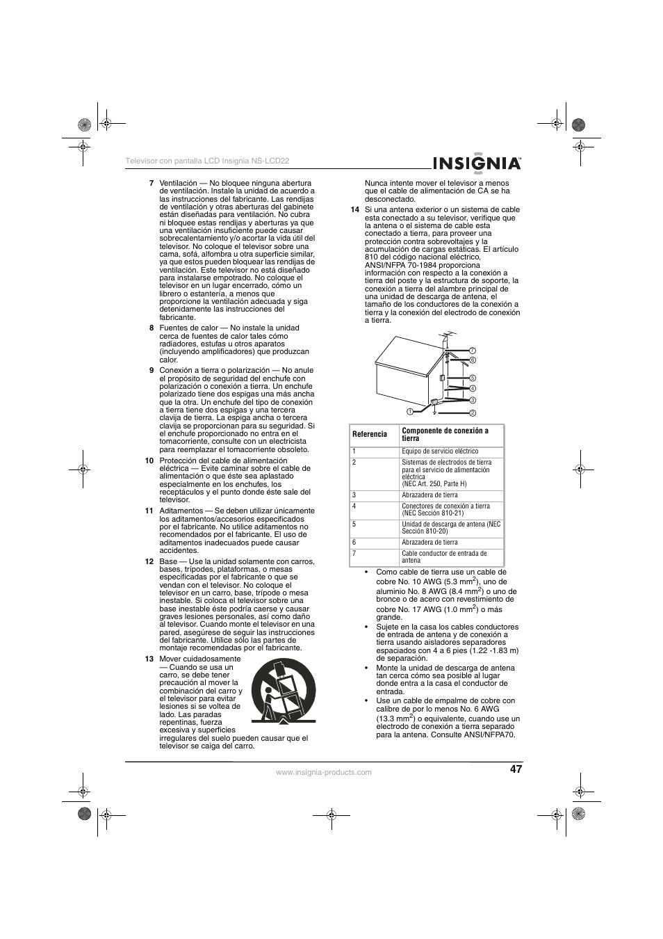 Insignia NS-LCD22 User Manual | Page 49 / 76