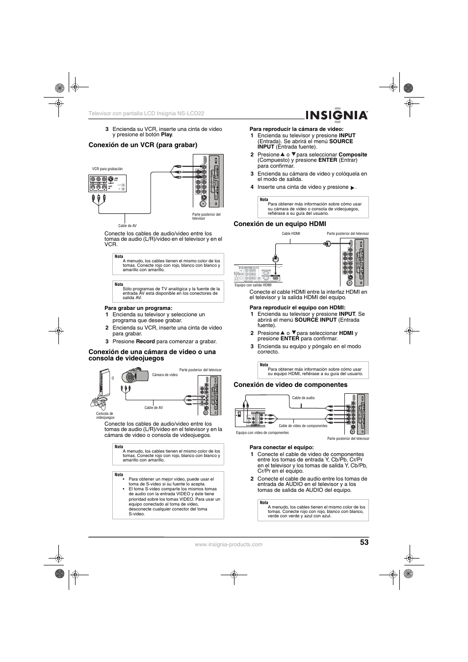Insignia NS-LCD22 User Manual | Page 55 / 76