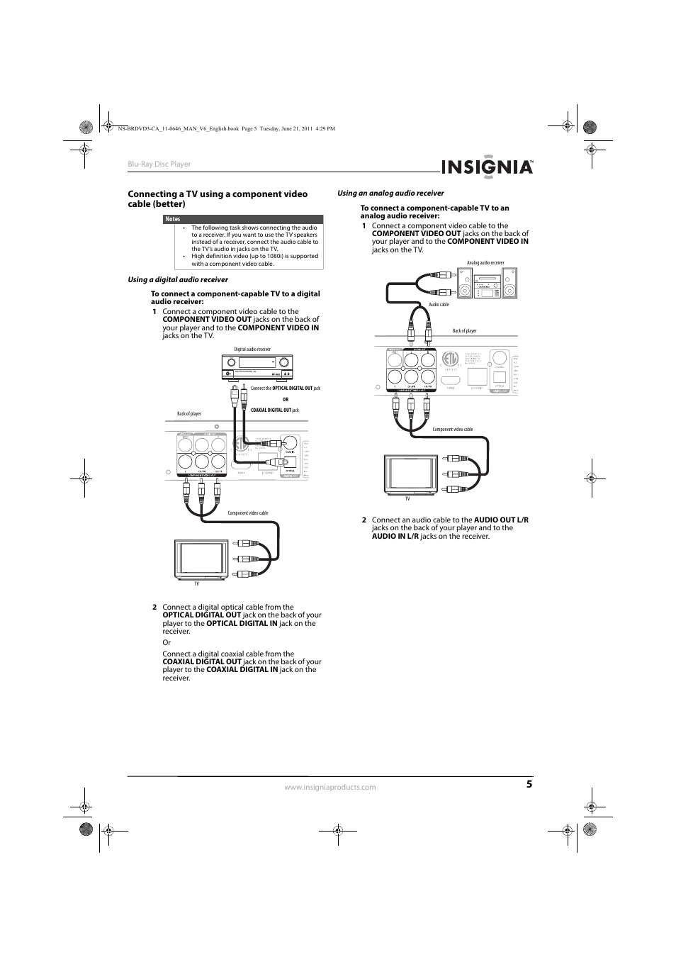 Insignia N/A NS-BRDVD3-CA User Manual | Page 9 / 30