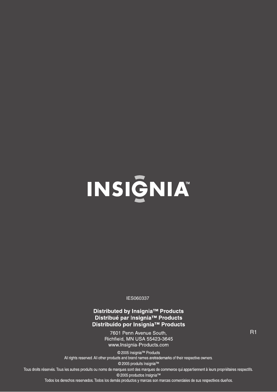 Insignia NS-20LCD User Manual | Page 48 / 48